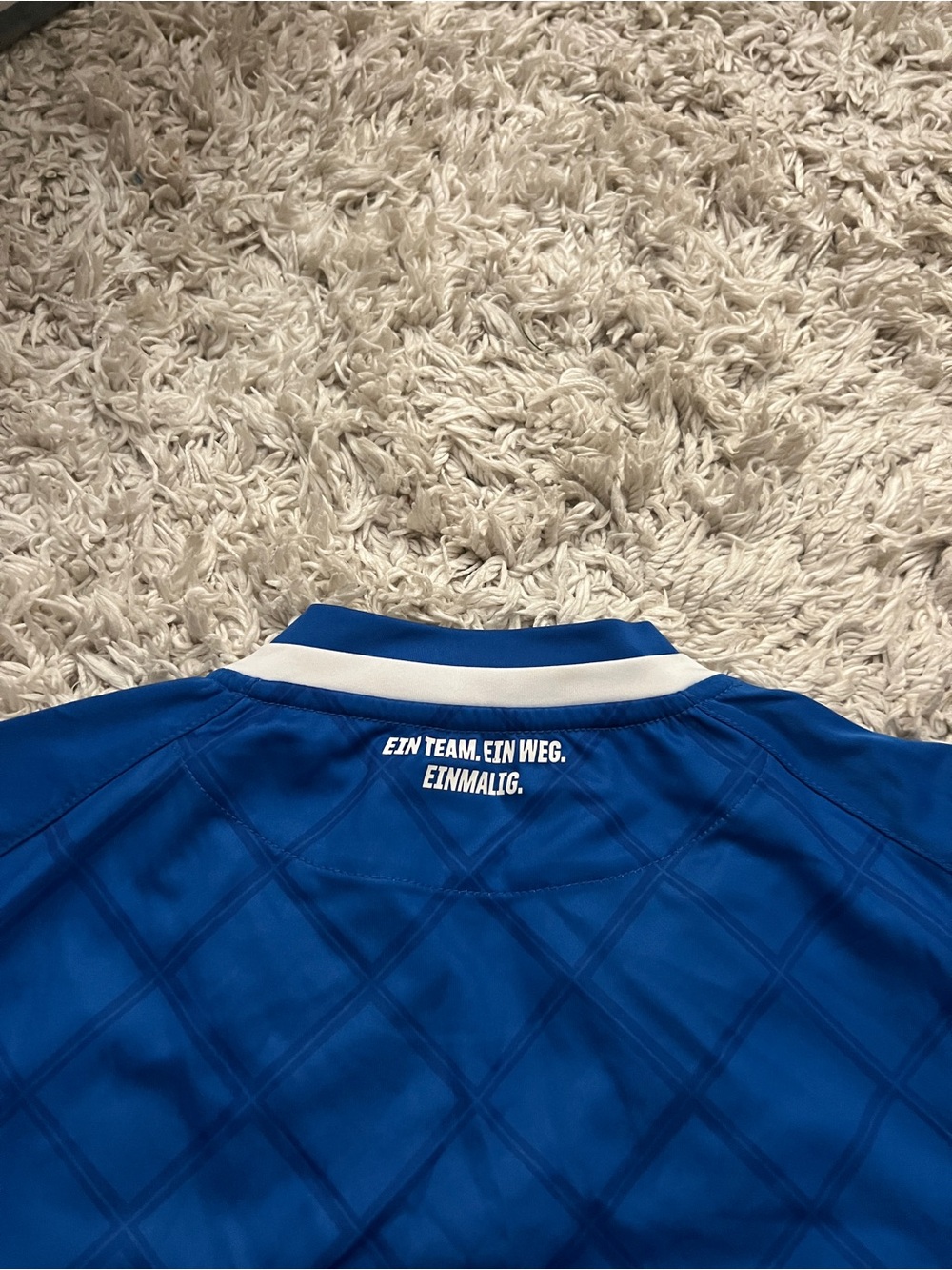 Joma TSG Hoffenheim Blue Bundesliga Soccer Jersey with SAP Logo - Picture 5 of 6
